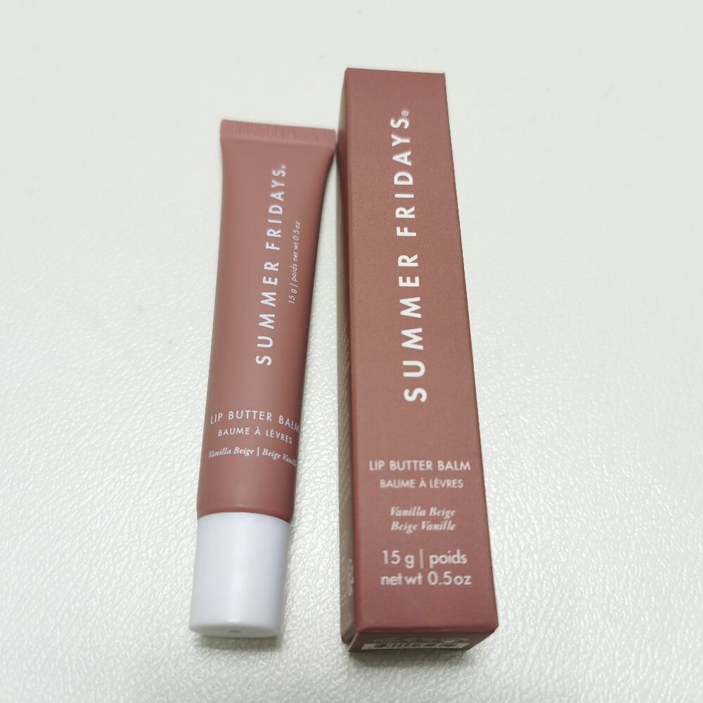 1pc(Vanilla Beige)Summer Fridays Lip Butter Balm Conditioning Lip New With box
